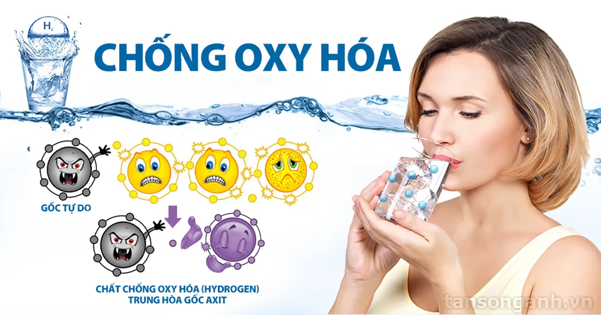 Nước ion kiềm chống lão hóa