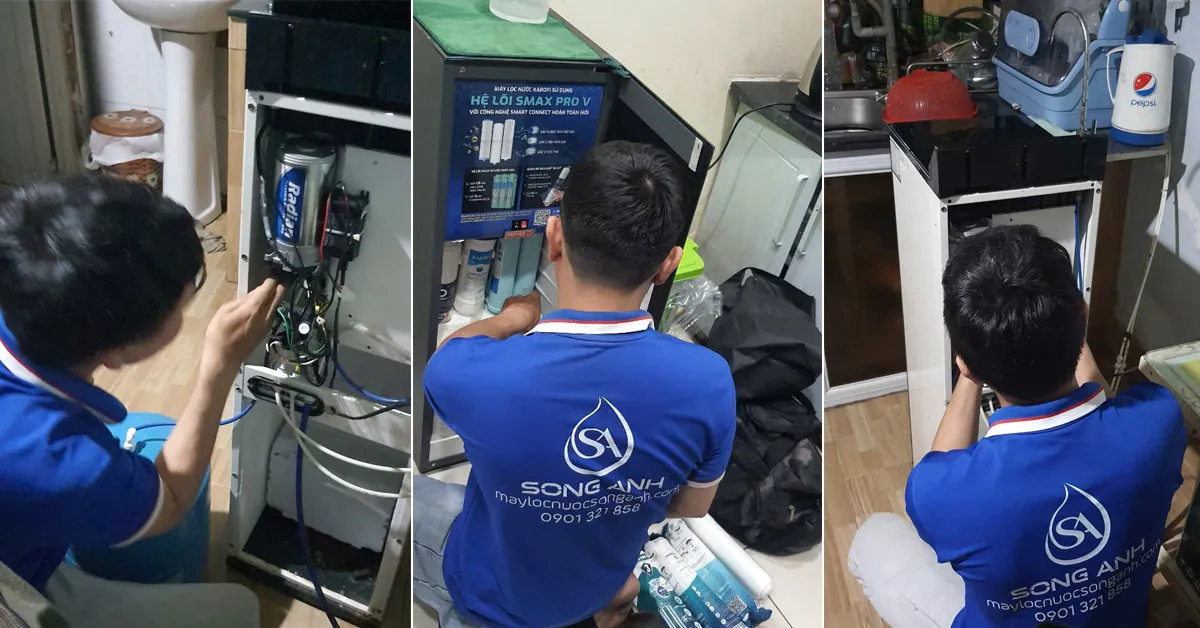 Dịch vụ sửa máy lọc nước tại nhà HCM